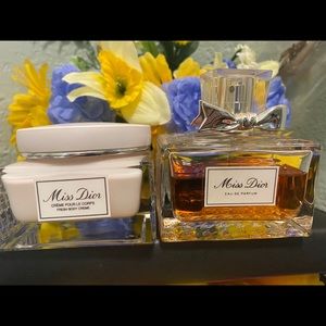 Miss Dior fragrance and body cream